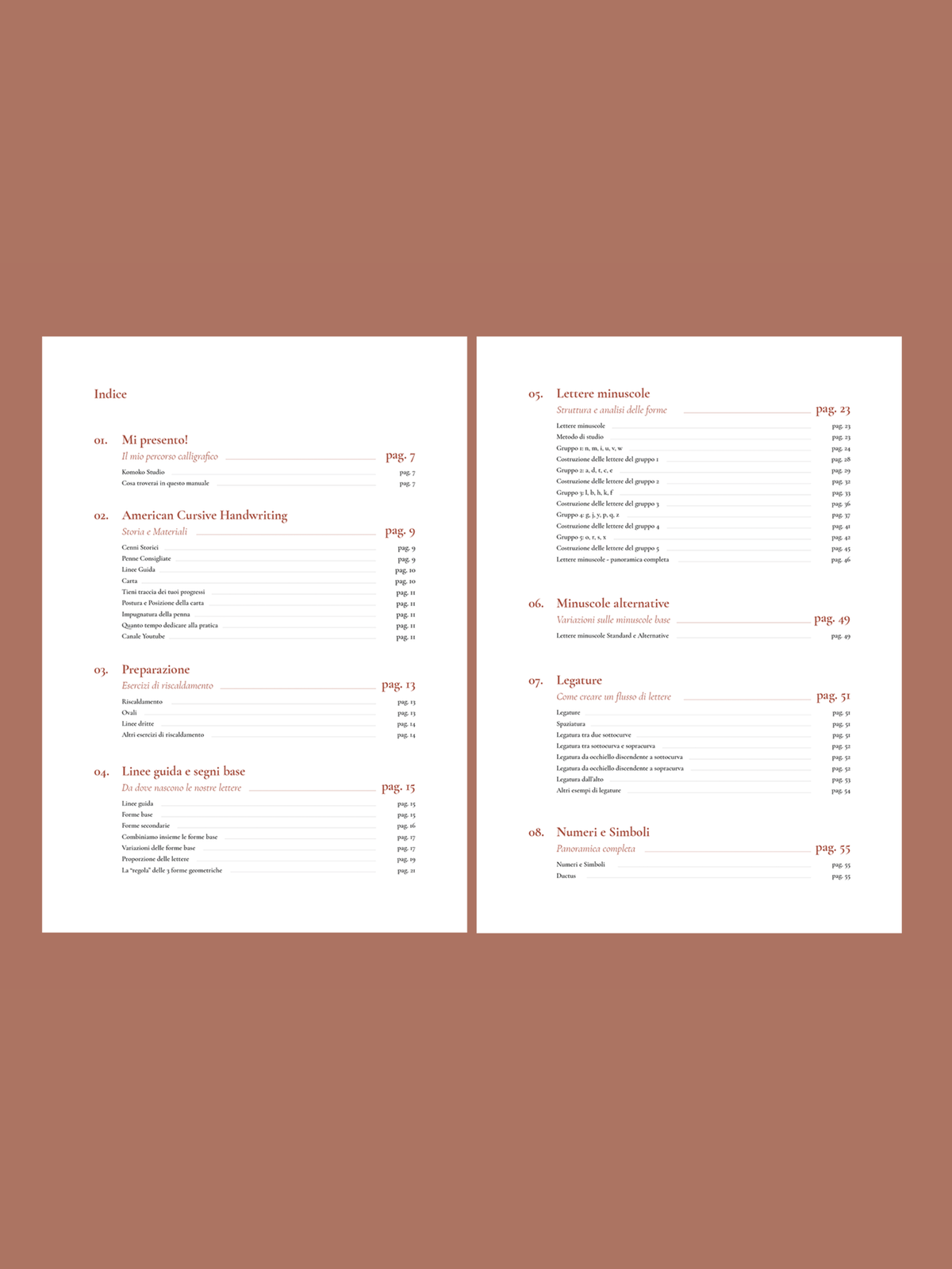 Manuale di Calligrafia – Corsivo Americano